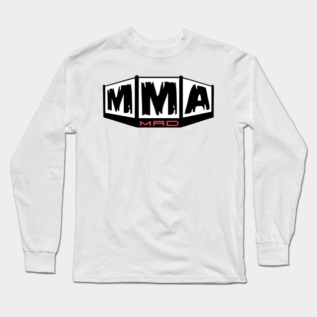 MMA CAGE Long Sleeve T-Shirt by busines_night